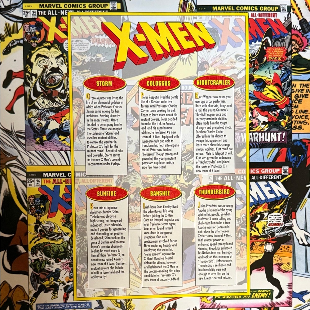 Marvel Giant-Size X-Men Comic Book Action Figures - Picture 4 of 7